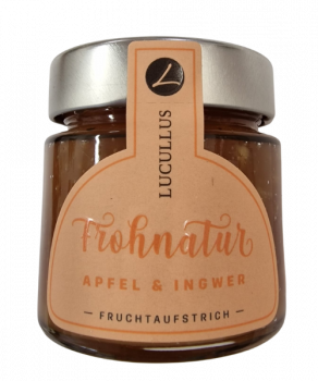 Apfel und Ingwer